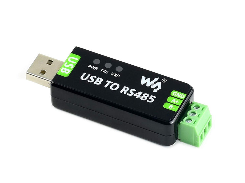 [Australia - AusPower] - Waveshare Industrial USB to RS485 Converter with Original FT232RL and SP485EEN Embedded Protection Circuits for Industrial Control Equipments and/or Applications with High Communication Requirement 