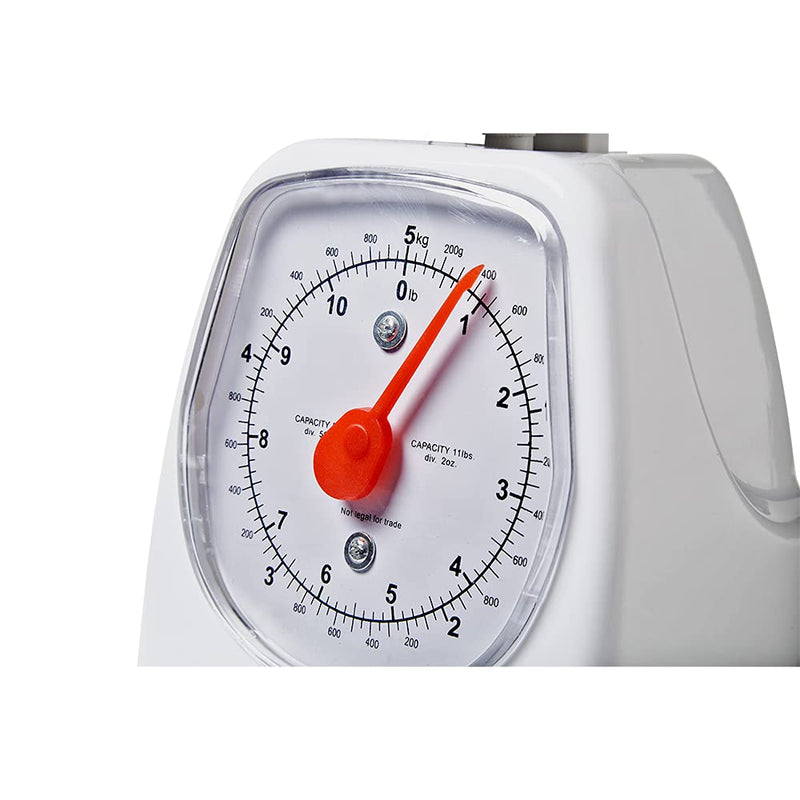 [Australia - AusPower] - hand2mind Dual-Dial Analog Platform Scale, 5 kg Scale, Kitchen Scales, Weighing Scales, Classroom Supplies for Teachers Elementary, Teacher Supplies, School Supplies 