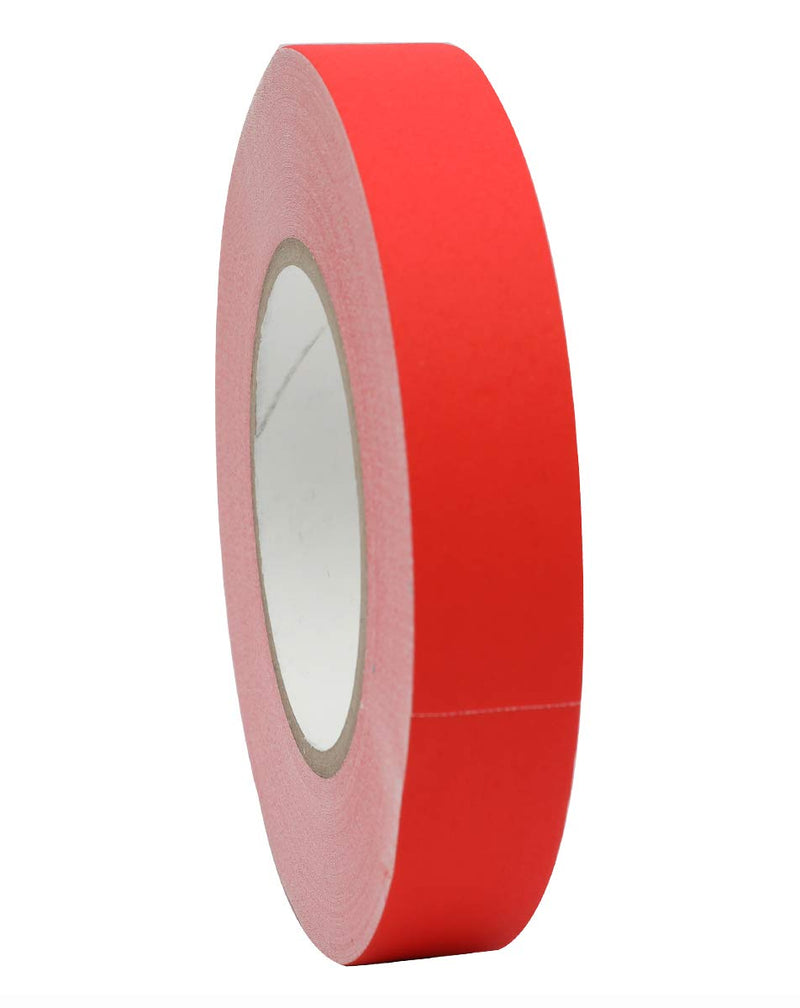 [Australia - AusPower] - Your Tape Gaffers Tape Red 1"X 60 Yards Per Roll Professional Grade Premium Gaffer, Residue Free, Easy to Tear 