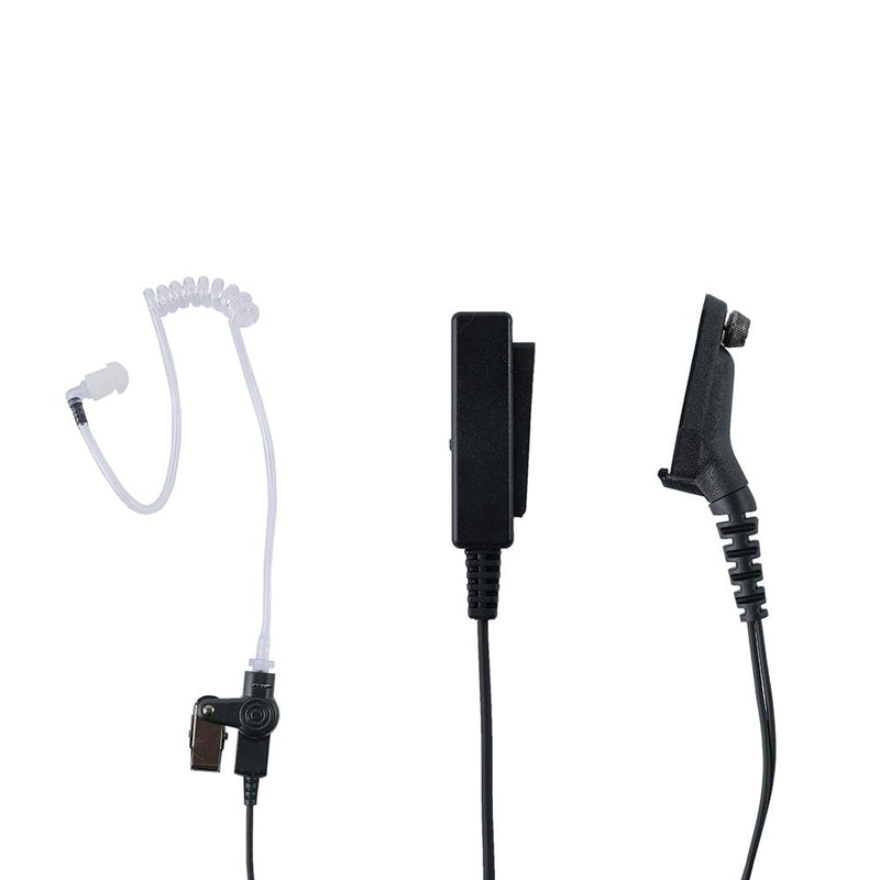 [Australia - AusPower] - Motorola XPR 7550 Earpiece,Caroo 2 Wire Surveillance Kit Headset with One Pair Medium Earmolds for APX4000 6000 7000 8000 XPR6350 6550 6580 7350 7350e 7380 7550e 7580 7580e Two Way Radio Walkie Talkie 