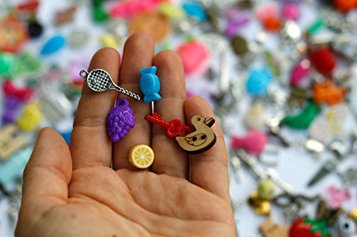 [Australia - AusPower] - Small Mixed I Spy trinkets for I spy Bag/Bottle, DIY Projects, Crafts, Scrapbooking, 1-3cm, Set of 50 trinkets 