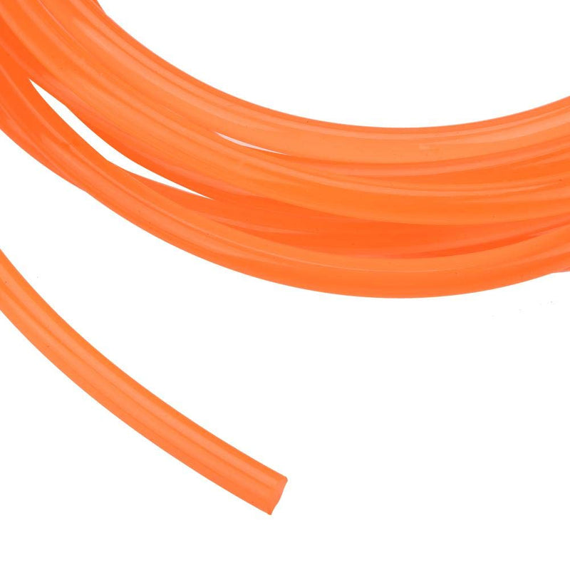 [Australia - AusPower] - High Performance Urethane Round Belting, PU Transmission Belt Polyurethane Round Belt for Drive Transmission Orange (8mmx5m) 8mmx5m 