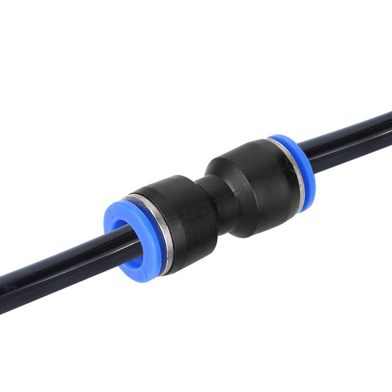 [Australia - AusPower] - Hilitand 30pcs Air Line Fittings Push-to-Connect Fittings Straight Push Connectors Plastic Quick Release Connectors for 1/4 5/16 3/8 Tube 