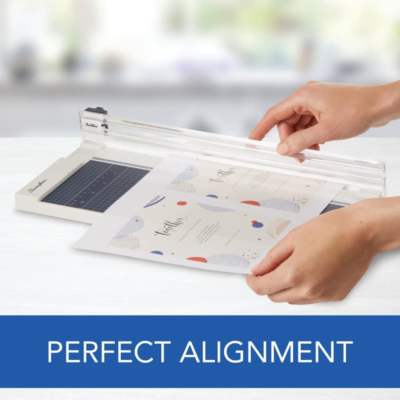 [Australia - AusPower] - Swingline Paper Cutter, 12" Cut Length, 8 Sheet Capacity, ClassicCut 1208P (G7010007) 