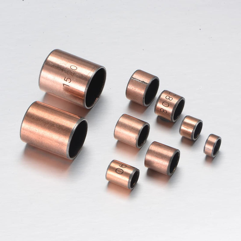 [Australia - AusPower] - uxcell Sleeve Bearing 4mm Bore x 6mm OD x 6mm Length Plain Bearings Wrapped Oilless Bushings 3pcs 4x6x6mm 