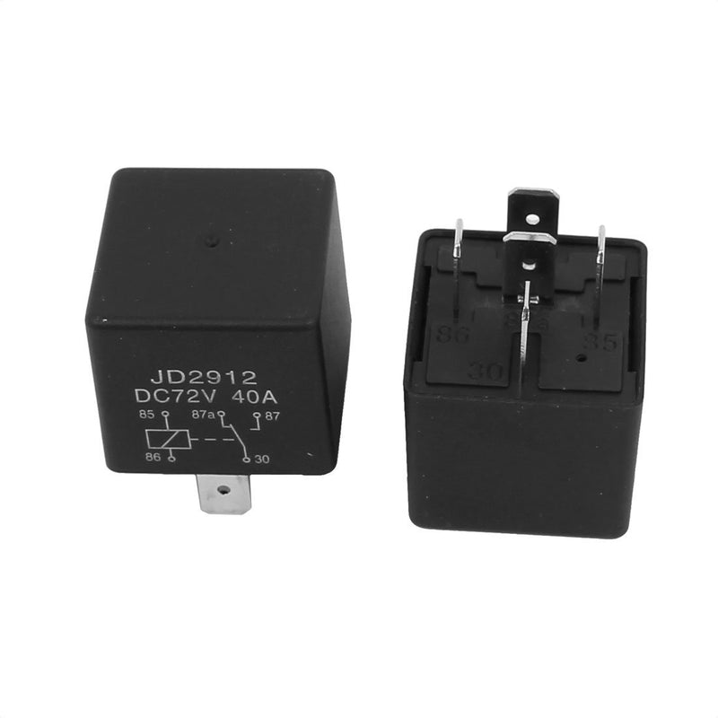[Australia - AusPower] - uxcell JD2912 DC 72V Coil 40A 5 Pins SPDT Security Power Relay 5pcs 