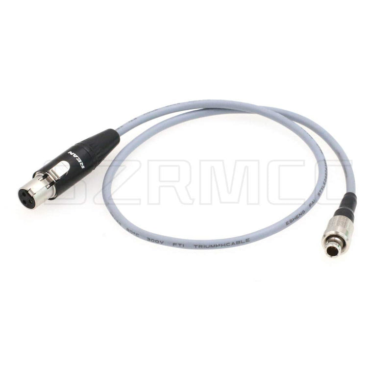 [Australia - AusPower] - SZRMCC FVB.00.303 3 Pin Male to TA3F Mini XLR 3 Pin Audio Cable for Zaxcom ZFR300 ZFR400 Sennheiser SK2000 Wisycom 
