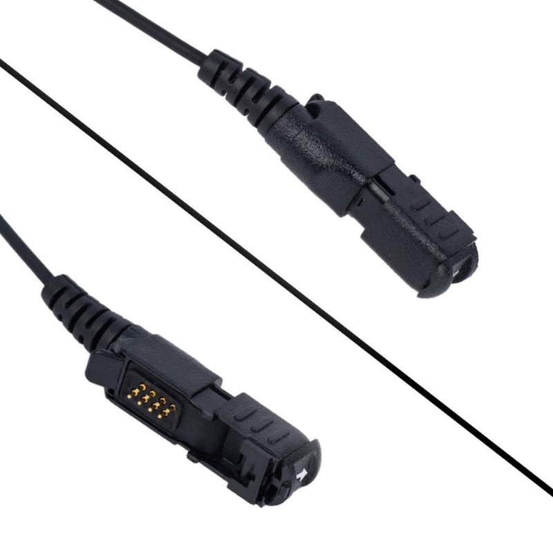 [Australia - AusPower] - Klykon G Shape Earpiece Headset Mic PTT for Motorola XPR3500 XPR3000 XPR3300 XPR3300e XPR3500e Mototrbo Walkie Talkie 2 Way Radio 
