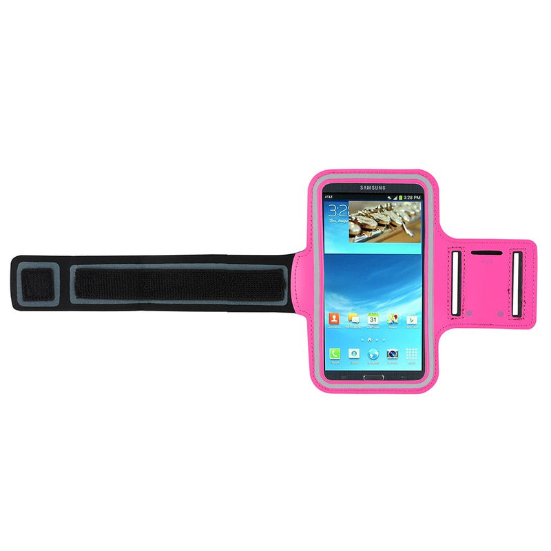 [Australia - AusPower] - Sport Running Gym Jogging Cell Phone Armband Pouch Case for Samsung Galaxy S22 Ultra S22+ S21 Ultra S20+ 5G S20 Ultra Motoroa Moto G Power 2021 Google Pixel 6 Pro (Pink) Pink 