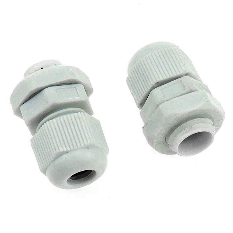 [Australia - AusPower] - heyous 2pcs 1/2 Inch NPT 100mm Thermowell Stainless Steel Thermowell with Nylon Cable Gland for Temperature Sensors 