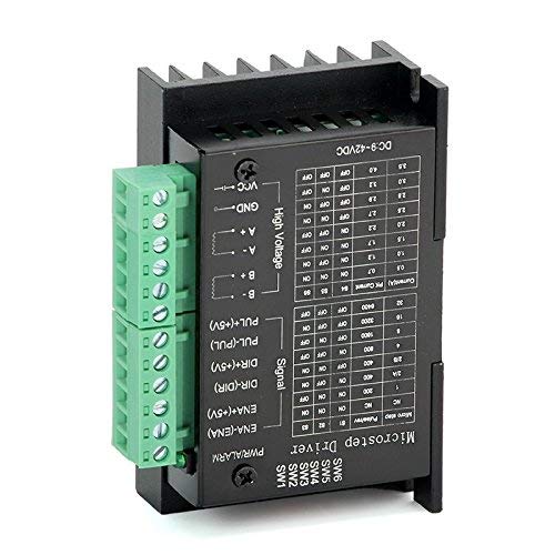 [Australia - AusPower] - 4 Pack TB6600 4A 9-42V Stepper Motor Driver CNC Controller, Stepper Motor Driver Nema tb6600 Single Axes Two Phase Hybrid Stepper Motor for CNC 