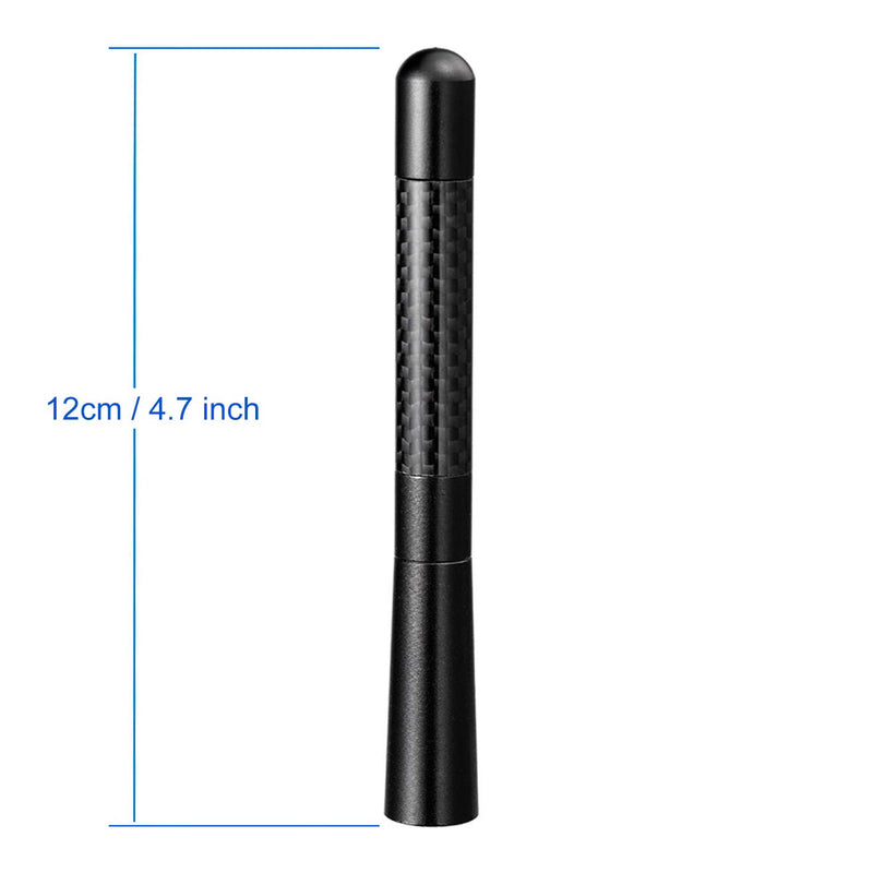 [Australia - AusPower] - Bingfu Vehicle Antenna Mast Carbon Fiber Car Antenna Truck Antenna Replacement Compatible with Toyota Tundra Tacoma 4 Runner FJ Cruiser Sienna Highlander Nissan Titan Frontier Rogue Juke Xterra 