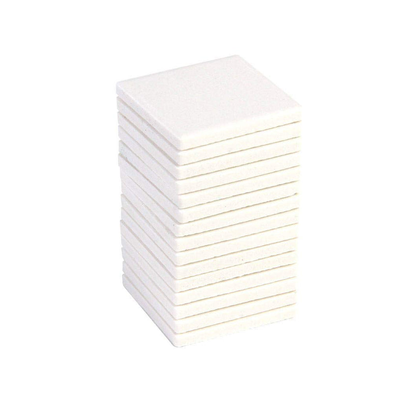 [Australia - AusPower] - hand2mind White Streak Plates, Geology Tools, Streak Plates for Minerals, Mineral Test Kit for Geology, Lab Equipment, Science Supplies, School Lab Supplies, Teacher Supplies (Pack of 10) 