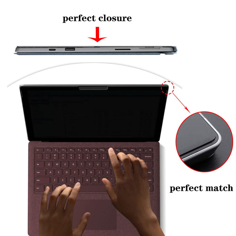 [Australia - AusPower] - YBP Privacy Screen-for Surface-Laptop-Go 12.4 Inch - Fully Removable Privacy Screen Filter,Anti-Blue Light,Anti-Glare,Surface Laptop Go Privacy Screen surface Laptop go 12.4 Inch 