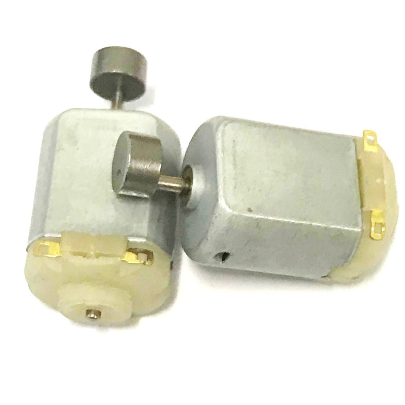 [Australia - AusPower] - jing Mini Vibration Motor 130 Mini Vibration Motor DC 1.5-6V 5200RPM for Electric Toys Replacement - (5 Pcs) 