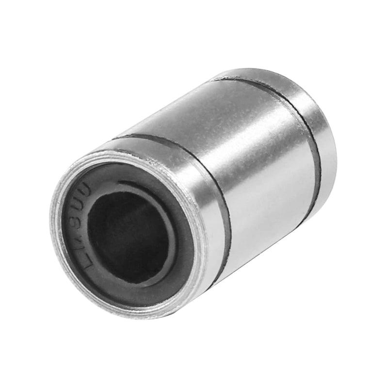 [Australia - AusPower] - QCCAN 12PCS LM8UU Linear Ball Bearings, Linear Bushing with Double Side Rubber Seal Great for CNC, 3D Printer 