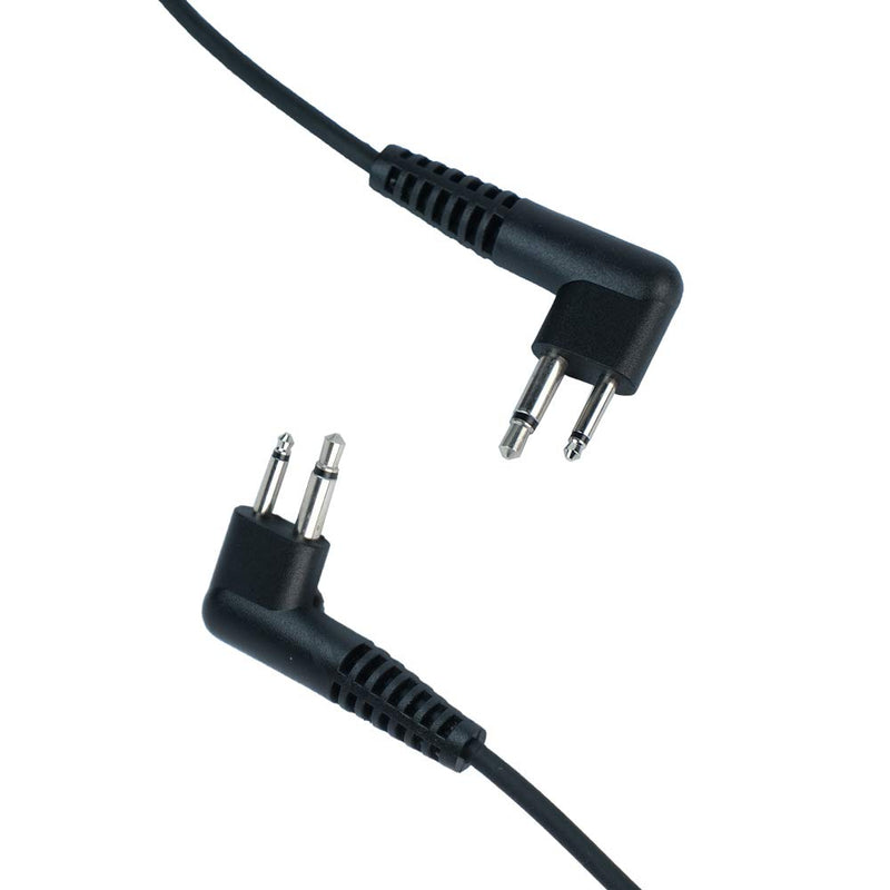 [Australia - AusPower] - Klykon Ear Pieces for Motorola radios, 2 Pin G Shape Clip-Ear Earpiece Headset for Motorola 2 Way Radio Walkie Talkie Cp200 Cls1110 Cls1410 