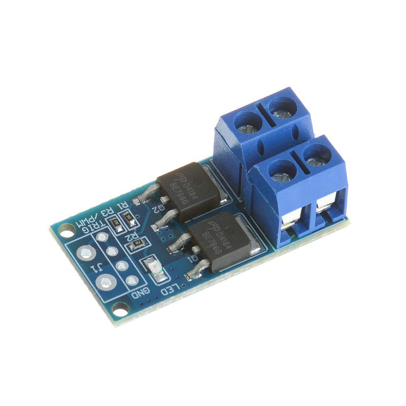 [Australia - AusPower] - ANMBEST 10PCS DC 5V-36V 15A(Max 30A) 400W Dual High-Power MOSFET Trigger Switch Drive Module 0-20KHz PWM Adjustment Electronic Switch Control Board Motor Speed Control Lamp Brightness Control 10PCS FET 1 