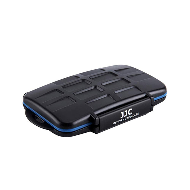 [Australia - AusPower] - JJC MC-STC10 Professional Water-Resistant Memory Card Case Protector for 2 CF + 4 SD + 4 MSD Cards Storage 