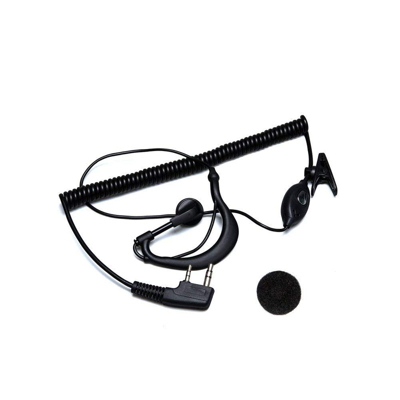 [Australia - AusPower] - abcGOODefg 2 Pin G Shape earpiece Headset for Retevis Kenwood PUXING Baofeng UV5R UV82 UV5R 888S 777S H777 Radio (20 Pack) 20 PACK 