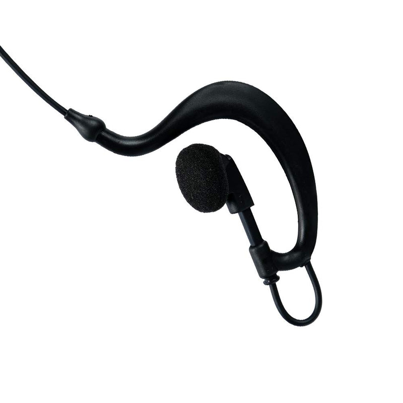 [Australia - AusPower] - Caroo Sepura STP9000 Radio Earpiece, G Shape Headset with Mic and PTT for Sepura STP8000 STP8030 STP8035 STP8038 Walkie Talkie Two Way Radio 