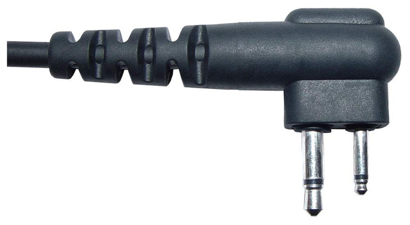 [Australia - AusPower] - Klein Electronics BODYGUARD-M1 Two-wire Earpiece for Motorola Radios, Push-to-talk (PTT) button/microphone with lapel clip, Adjustable rubber earloop holds speaker securely in place, Works on right or left ear, Earbud style speaker 