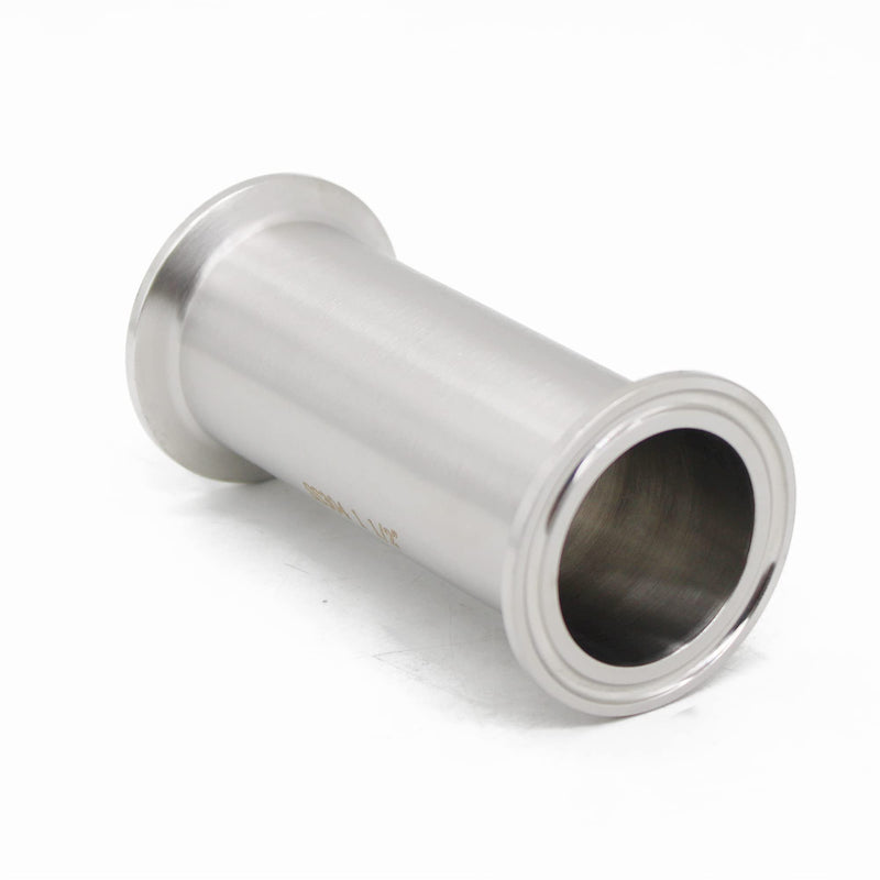 [Australia - AusPower] - QMINOX 1.5 Inch SS304 Sanitary Spool Tube with Clamp Ends,Seamless Round Tube with 1.5" Tri Clamp 50.5mm Ferrule Flange(Tube Length:4 Inch/102mm) Tube Length:4 Inch/102mm 