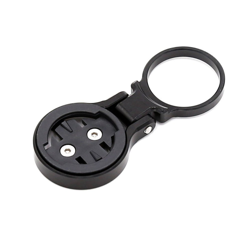 [Australia - AusPower] - Thinvik Aluminum Alloy Bike Computer Stem Mount for Garmin Edge 1030 1000 820 810 800 520 510 500 25 - Angle Adjustable,Hinge Feature Stem Mount for Garmin_Black 