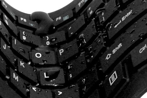[Australia - AusPower] - Adesso SlimTouch 232 Antimicrobial Waterproof Flexible Keyboard for Windows 8/7/Vista/XP/2000 (AKB-232UB), black 