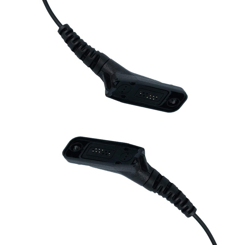 [Australia - AusPower] - Motorola Xpr 6550 Earpiece,Klykon D Shape Surveillance Ear Piece Headset with Ptt Mic for Motorola 2 Way Radio Walkie Talkie XPR7550 XPR6350 XPR7350 7550e 7580e 
