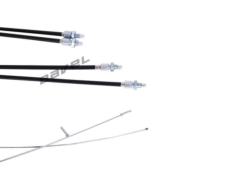 [Australia - AusPower] - BMX Bike Gyro Brake Cables Front + Rear (Upper + Lower) Spinner Rotor Set Kit 