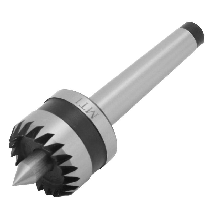 [Australia - AusPower] - Heavy Duty Live Bearing Tailstock Center Rotary Live Revolving Milling Center Metal Wood Lathe Turning Tool(MT1) 