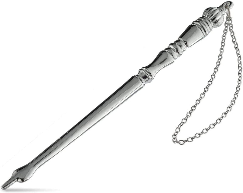 [Australia - AusPower] - Torah Book Pointer Yad Hand Pointer Silver Finish Great bar bat Mitzvah Gift with a 20cm Bead Charm (17 cm Silver in Gift Box) 17 cm silver in gift box 