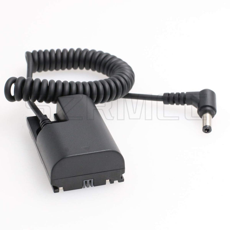 [Australia - AusPower] - SZRMCC DC 2.5 Plug to New DR E6(LP E6) Dummy Battery for Canon 60D 70D 80D Camera SmallHD 501 502 702 Monitor 