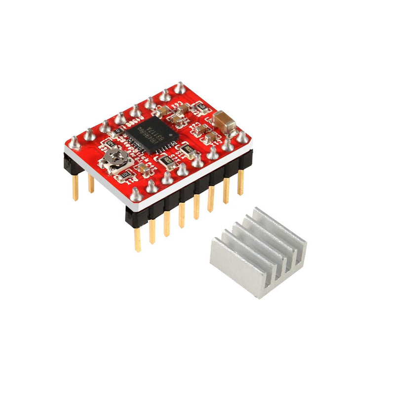 [Australia - AusPower] - ACEIRMC 3D Printer CNC Shield V3 Engraver Expansion Board with 4X A4988 Driver Module and 4 x Radiator 