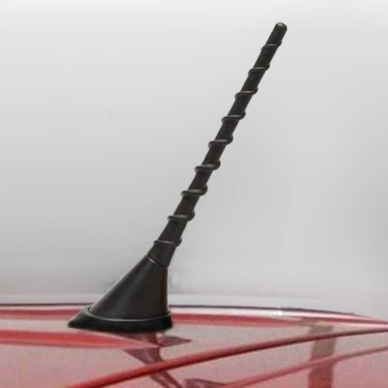 [Australia - AusPower] - KSaAuto 7" Spiral Roof Antenna Compatible with Hyundai Santa Fe Veracruz Tucson Accent Entourage Elantra i30 ix35 Elantra Touring Wagon | Flexible Rubber Antenna Replacement | for Premium Reception 