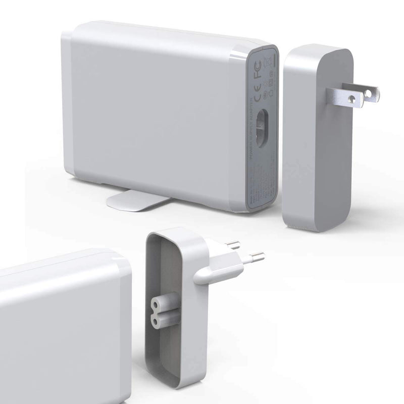 [Australia - AusPower] - New USB-C Wall Charger, ZTHY 4-Port Charger Station with 60W &18W USB-C PD Power Delivery Adapter and Dual USB-A Ports-12W for iPhone MacBook iPad Pro AirPods Switch Samsung Pixel Phone Tablet Laptop 