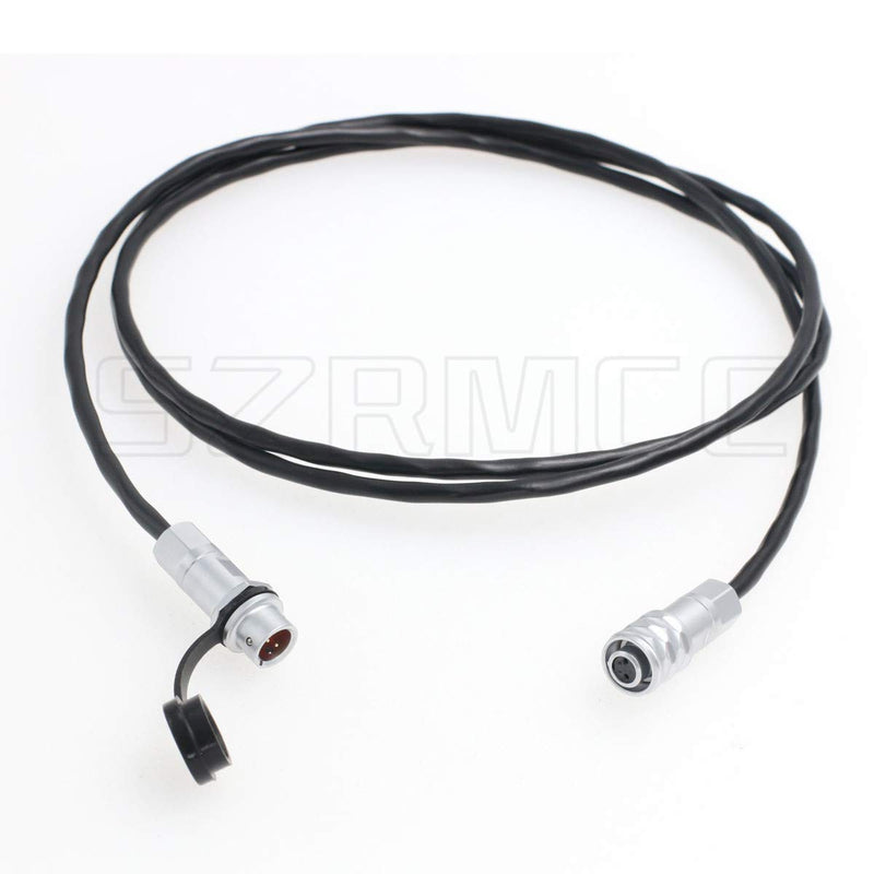 [Australia - AusPower] - SZRMCC Weipu 2 Pin Male to 2 Pin Female Extension Power Cable for Blackmagic Pocket Cinema Camera 4K BMPCC 