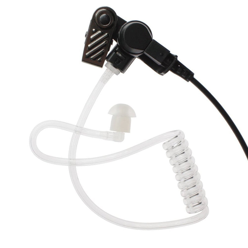 [Australia - AusPower] - KENMAX® 2 Pin Air Covert Acoustic Tube Earpiece Headset with PTT Mic for Motorola Radio CLS1413 P140 CP200 P110 GP600 