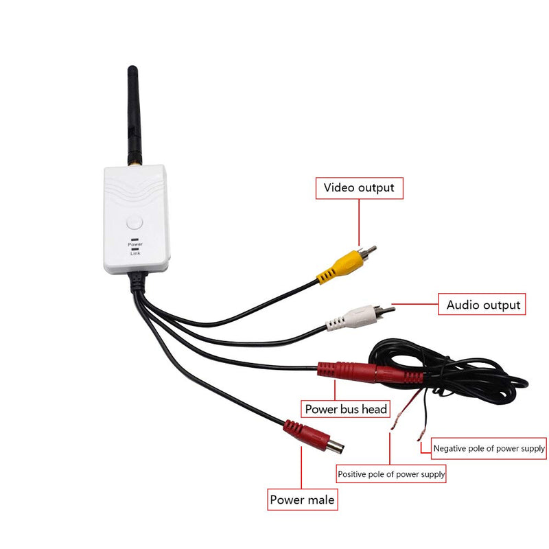 [Australia - AusPower] - Fumei Car Backup Camera Realtime Video WiFi Transmitter for iPhone iPad Andriod Phone and Pad (Black) 