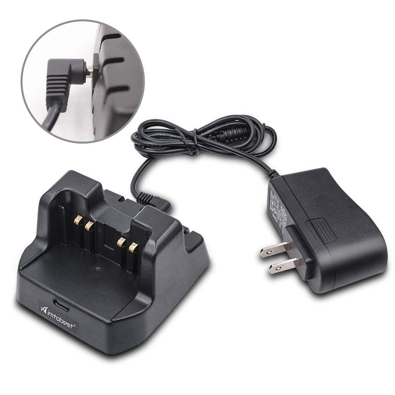 [Australia - AusPower] - CD-47 Charger Compatible for Yaesu Vertex FT-60R FT60R FT-60 FT60 VX-231 VX-160 VX-150 VX-180 VXA-220 FT-270R HX270 HX270S HX370S Radio FNB-V94 FNB-83 FNB-83H FNB-V106 FNB-V67LI FNB-V67 