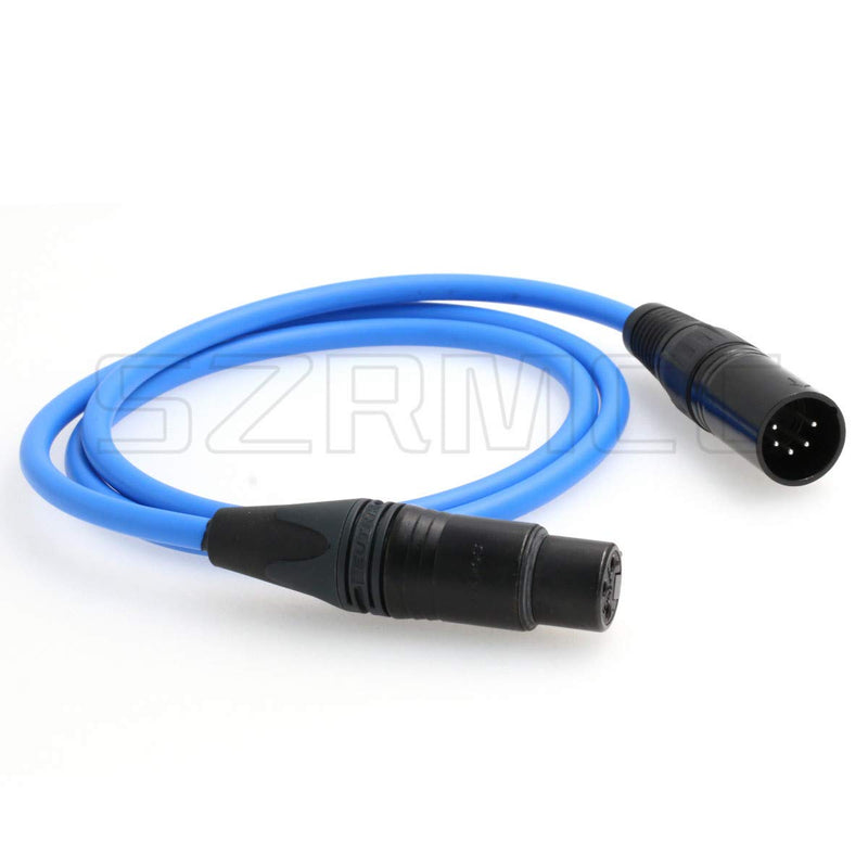 [Australia - AusPower] - SZRMCC XLR 5 Pin Male to XLR 3 Pin Female Audio Cable for Arri Alexa XT/SXT/Amira Camera 