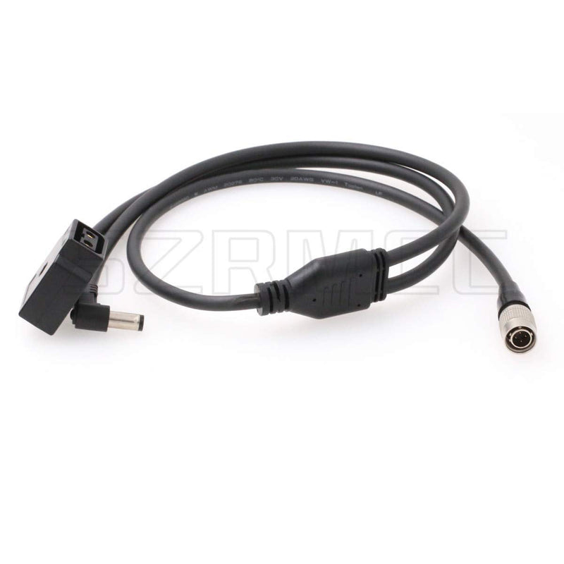 [Australia - AusPower] - SZRMCC Hirose 4 Pin Male to DC2.5 with P-tap Y Distribution Cable for Sound Devices 688 644 633 Zoom F4 F8 Zaxcom 