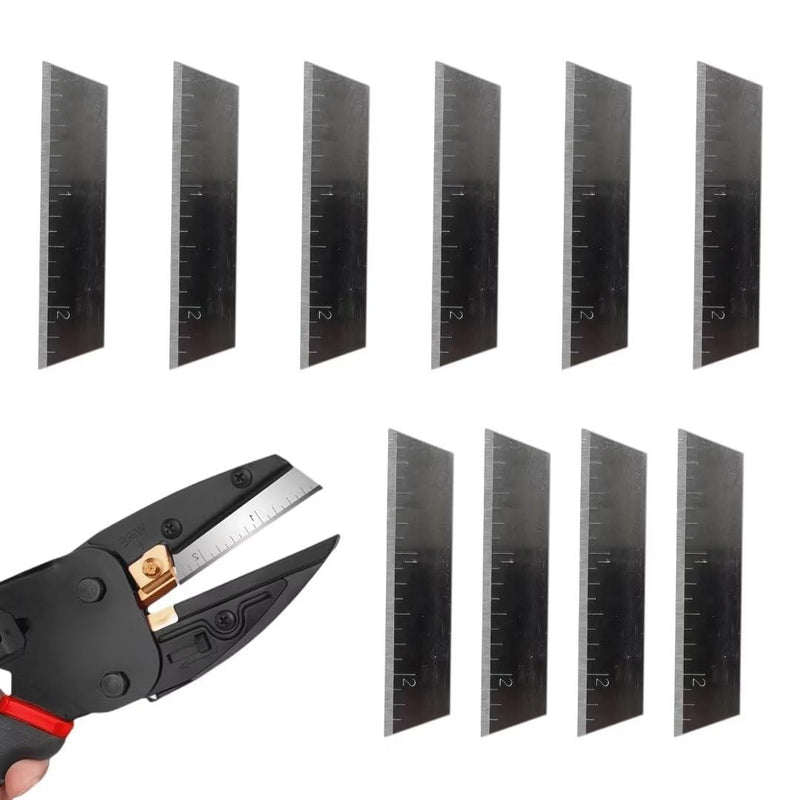 [Australia - AusPower] - 10pcs 2.5 in Blades w/Storage box for Craftsman Handi-Cut 37300 37310 37200 301 Accu-cut 