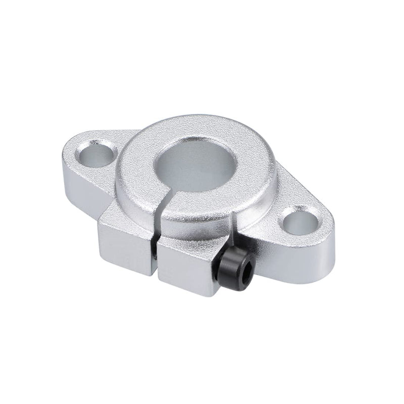 [Australia - AusPower] - uxcell 12mm Shaft Support SHF12 Flange Mount Linear Motion Slide Rail Guide Blocks for CNC 3D Printer (Pack of 2) 