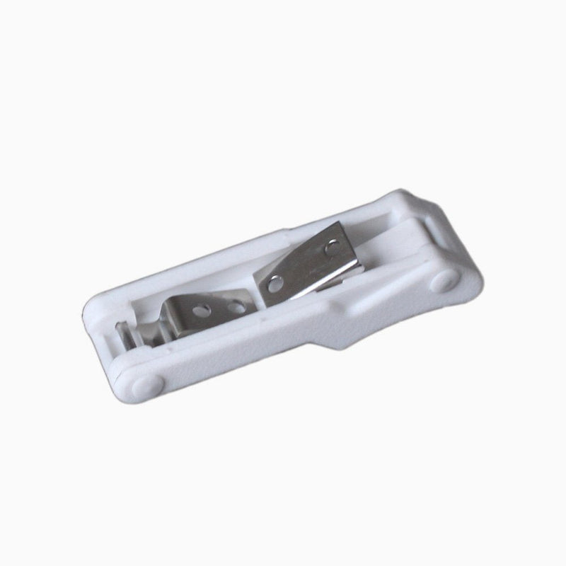 [Australia - AusPower] - X-Haibei 4 inch Flexible Draw Latch Soft White Rubber Over Center Boat Latch Door Handle 