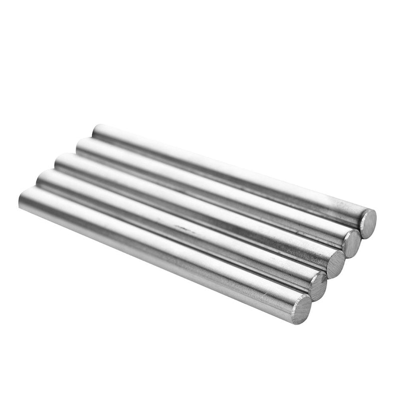 [Australia - AusPower] - Eowpower 5Pcs Linear Motion Shaft 8mm X 100mm Round Hardened Lathe Bar Rod 