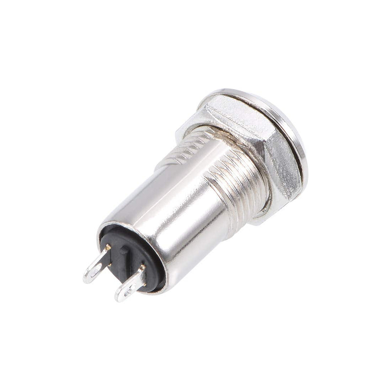 [Australia - AusPower] - uxcell 12mm 2 Positions on OFF Electric Keylock Push Button Switch 