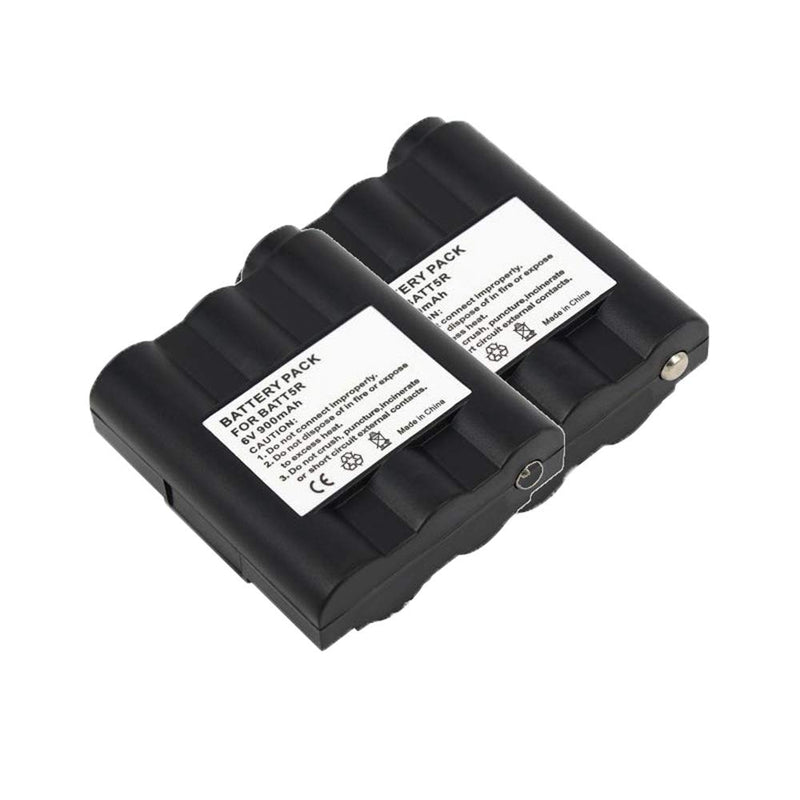 [Australia - AusPower] - 2-Pack Rechargeable Replacement Battery for Midland BATT5R / AVP7 / FRS-005 / LXT210 / GXT-300 / GXT-325 / GXT-550 / GXT-555 / GXT-700 / GXT-710 / GXT720 / GXT750 / GXT-775 / GXT-795 and More 