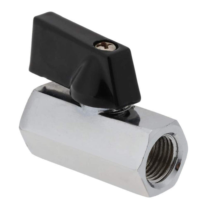 [Australia - AusPower] - Beduan 1/4" Brass Mini Ball Valve NPT Female x Female Shut-Off Valve 0.25 Inch 